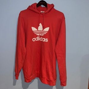 Trace scarlet trefoil hoodie